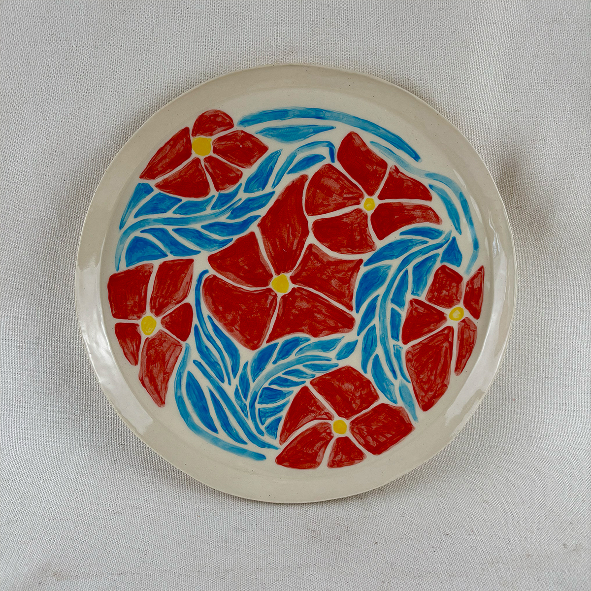 Floral Dinner Plate